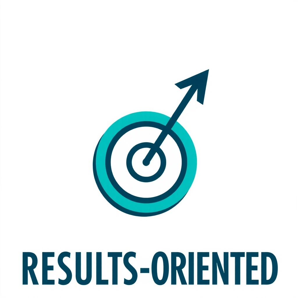 Iconiță orientare către rezultate