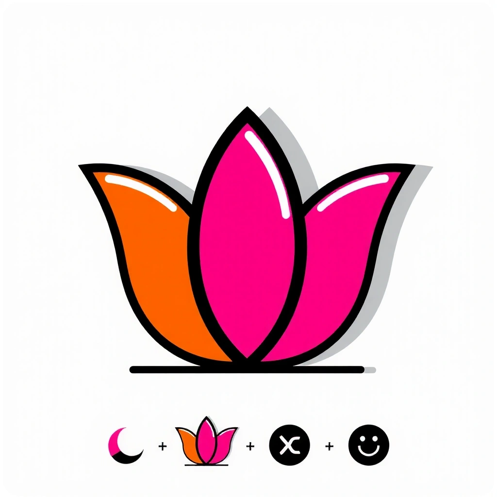 Pictogramă reprezentând un logo stilizat