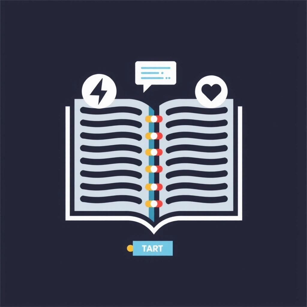 Pictogramă reprezentând un ghid de brand deschis