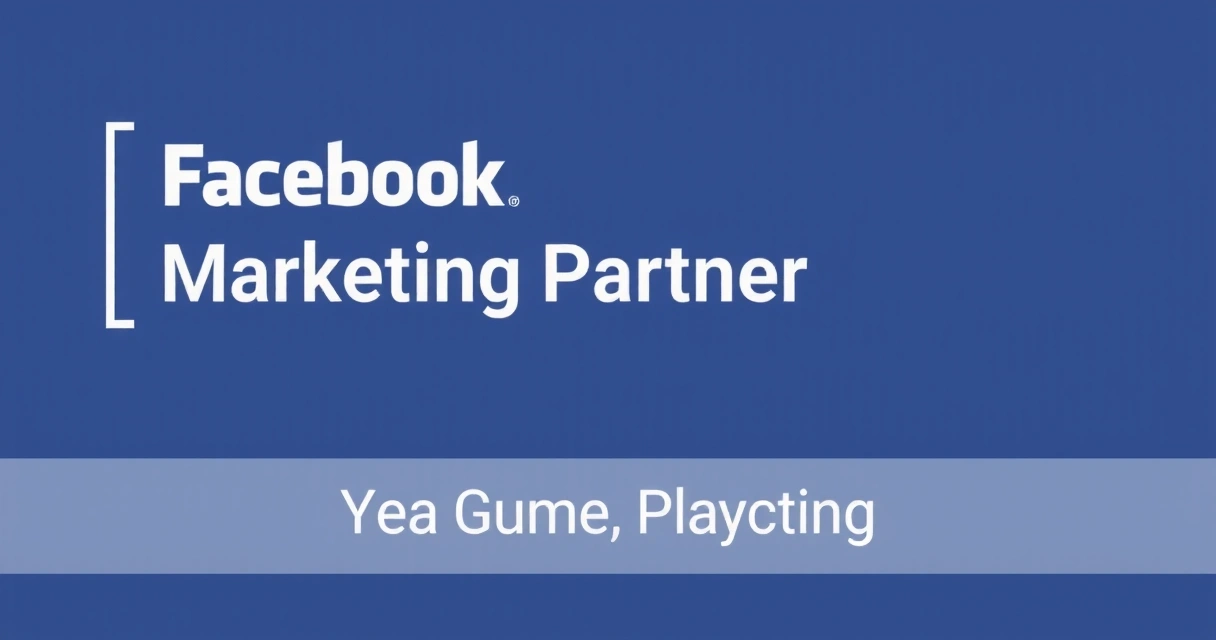 Logo Certificare Facebook Marketing Partner