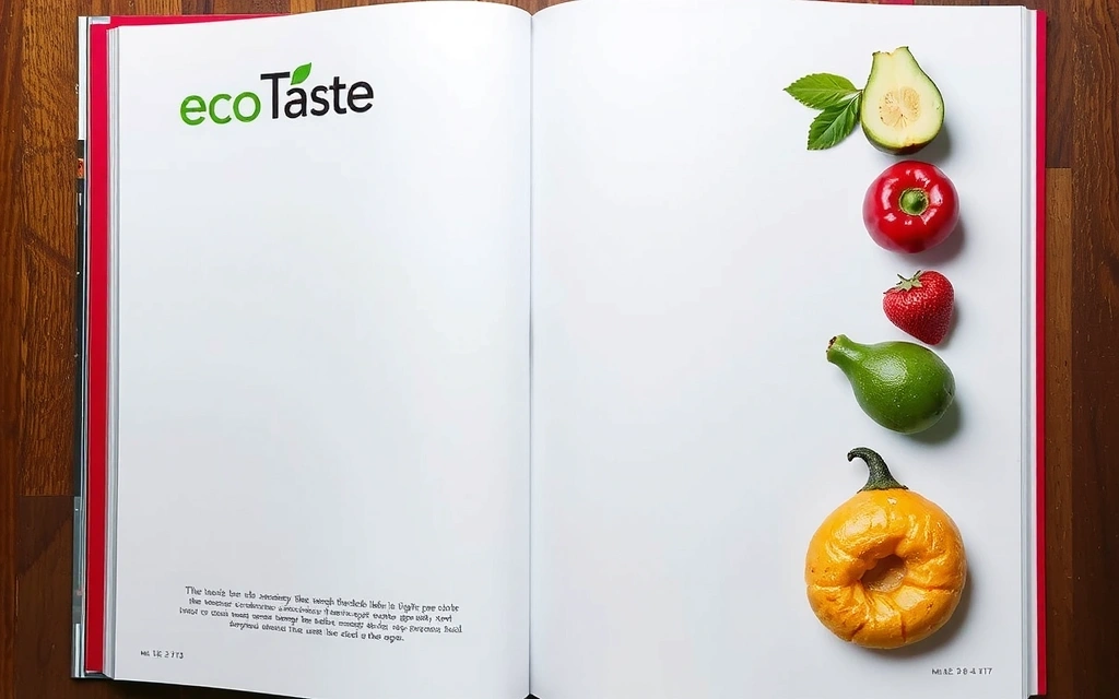 Publicitate EcoTaste într-o revistă