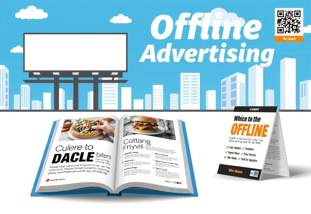 Ilustrație Publicitate Offline