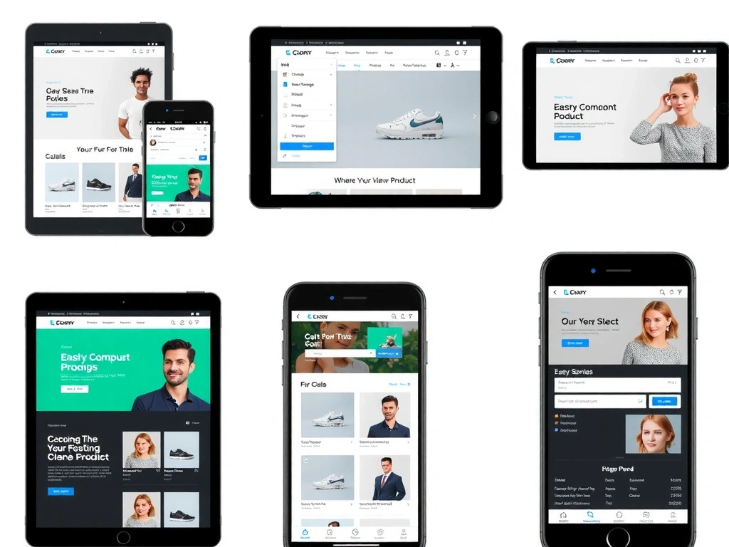 Mockup-uri de magazine online moderne